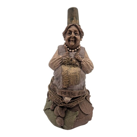 VTG Tom Clark Thimble People PEARL 1992 Cairn Studio #5187 Edition 51 Knitting - Picture 1 of 12